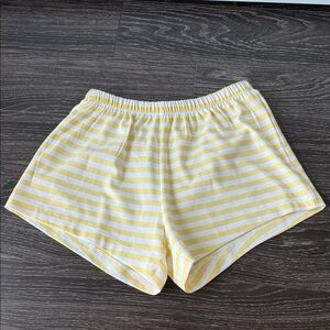 Daily Drills lemonade Striped Shorts